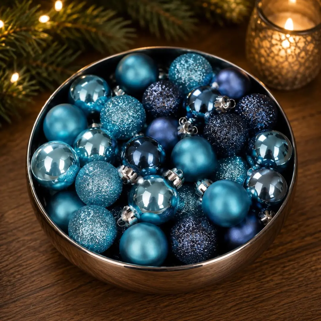 Kleine kerstballen