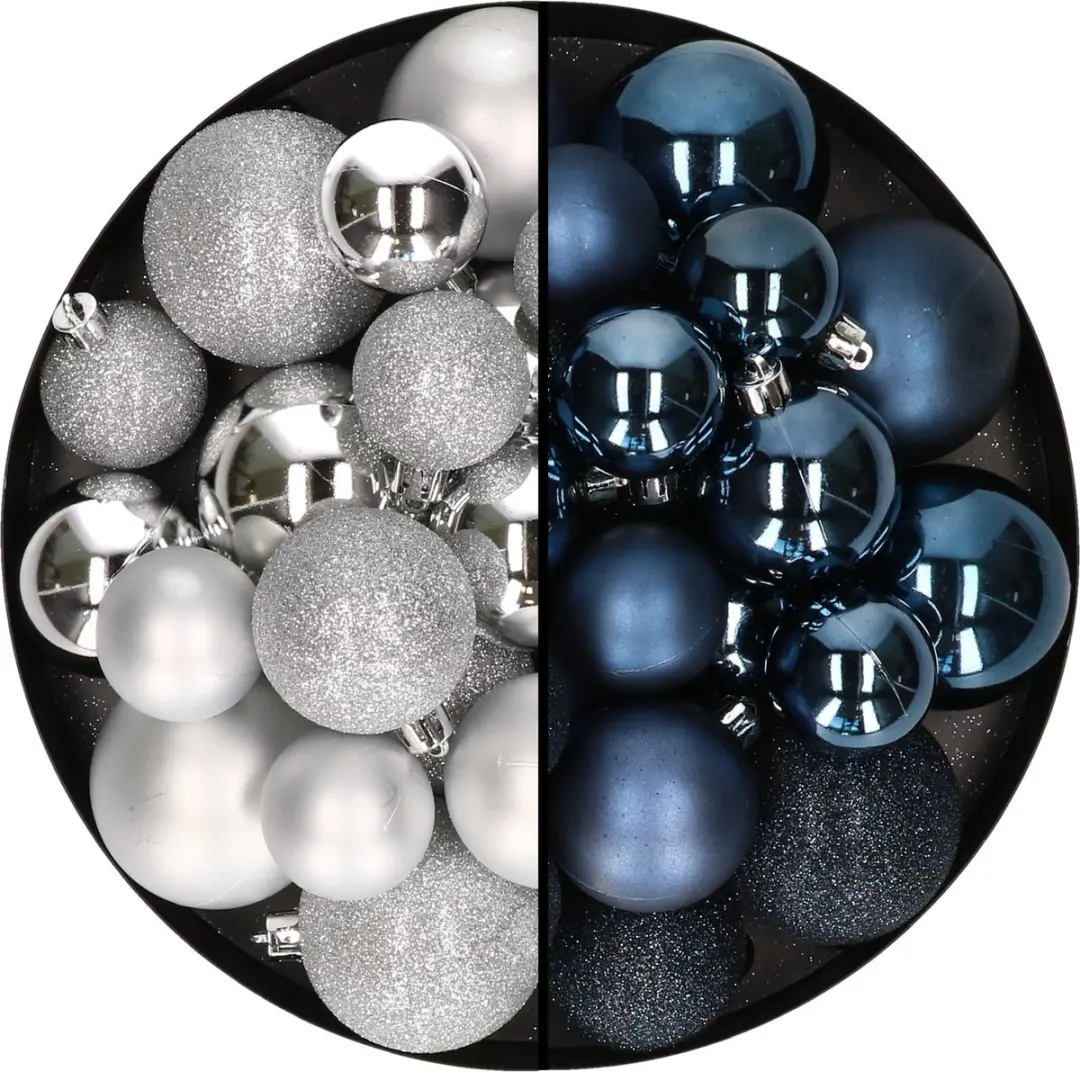 Kerstballen 60x stuks