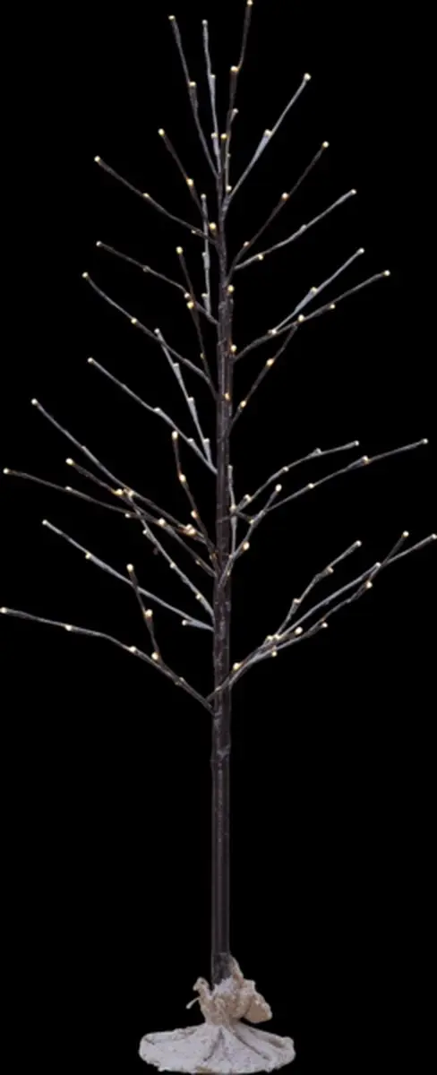 Star Trading Tobby Kerstboom LED 120cm - Bruin - afbeelding 3 van 6