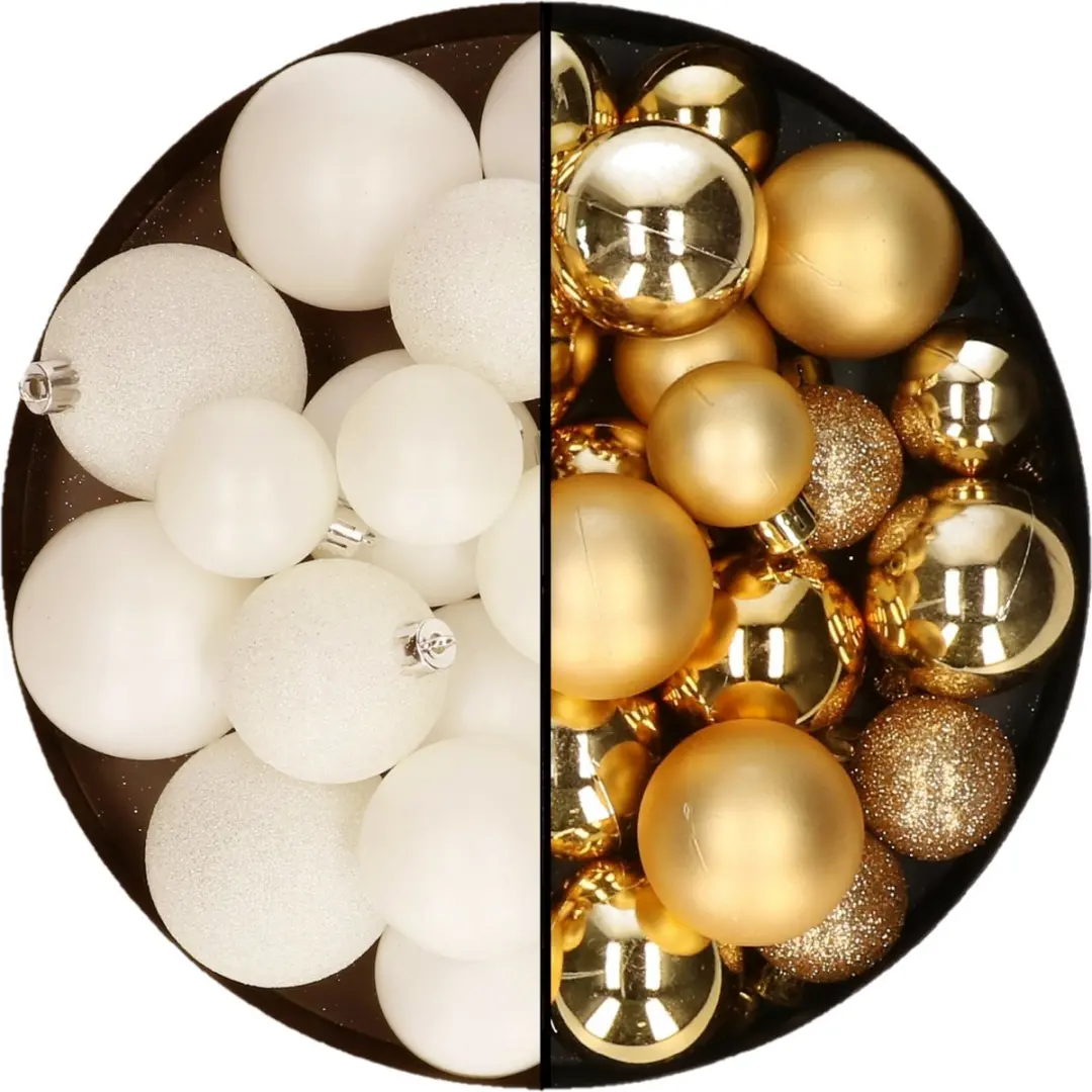 Kerstballen 60x stuks