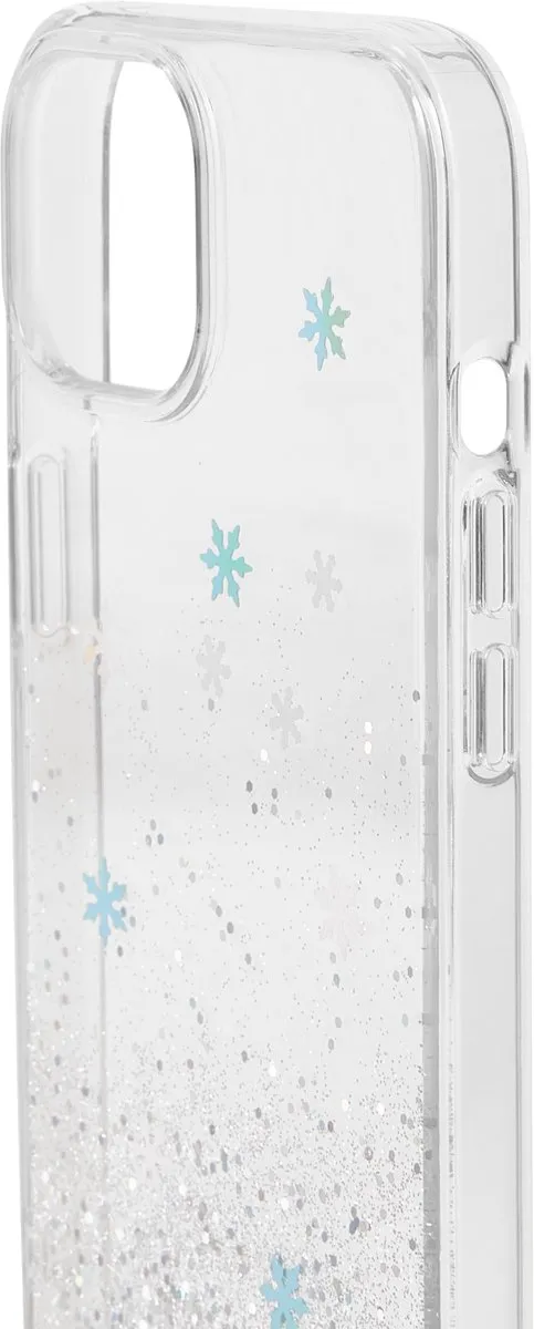 iDeal of Sweden Clear Case Limited Snow Flake - iPhone 13/14/15/16E - afbeelding 3 van 5