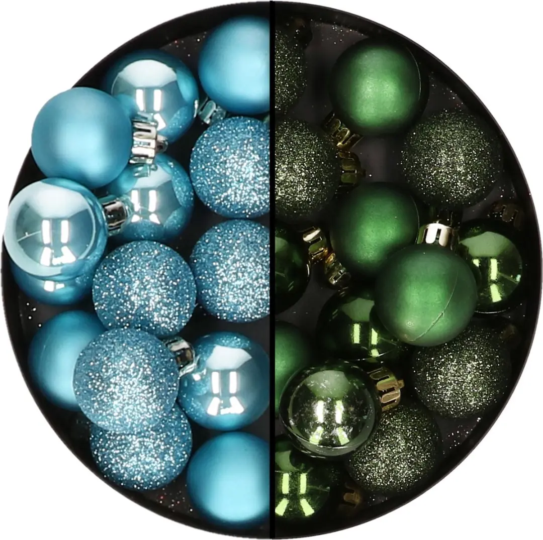Decoris kleine kerstballen