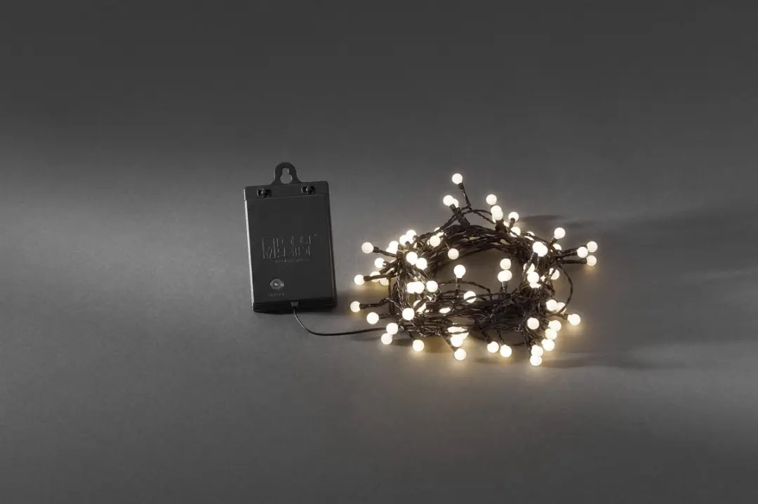 Kerstverlichting op batterijen 8 meter