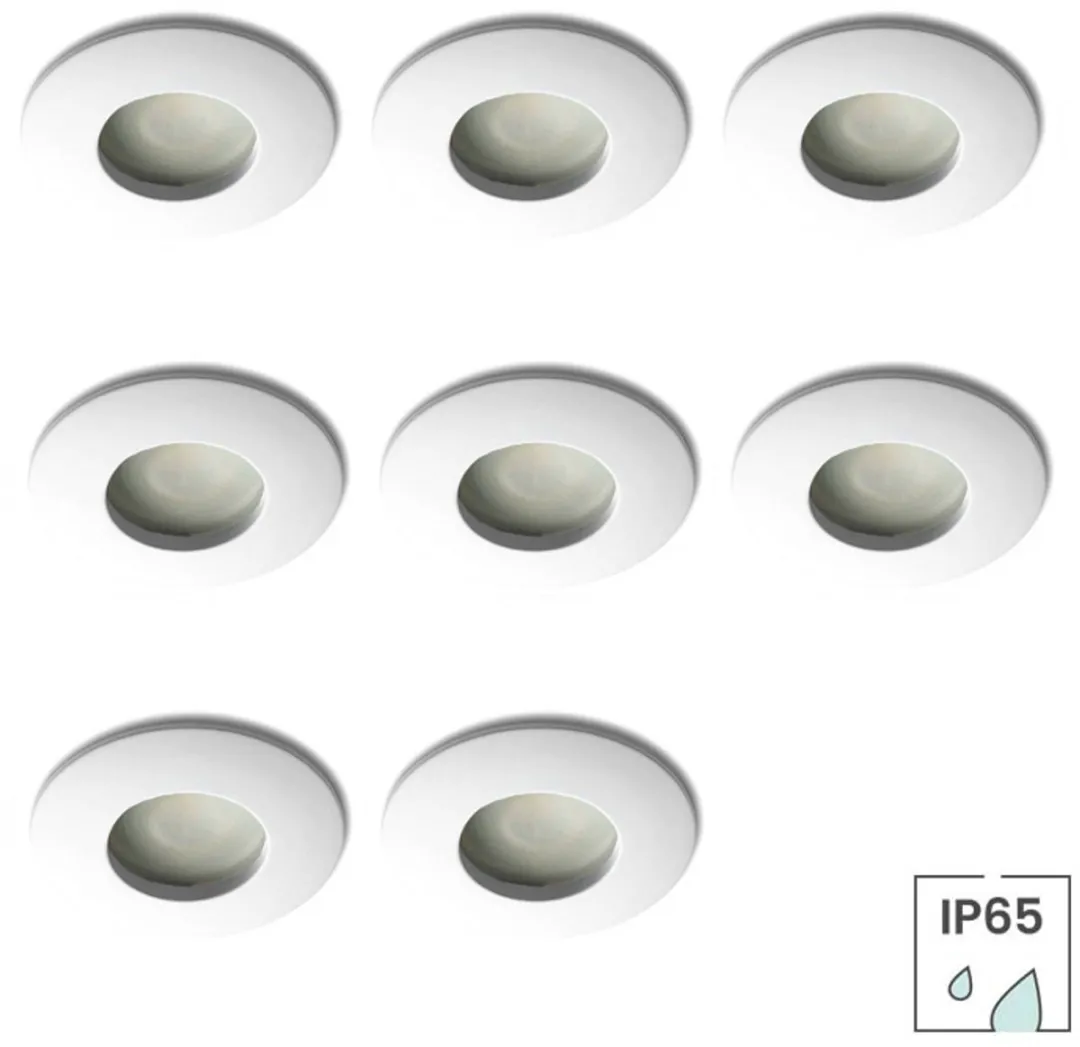 Lybardo Inbouwspots Badkamer 8 Stuks