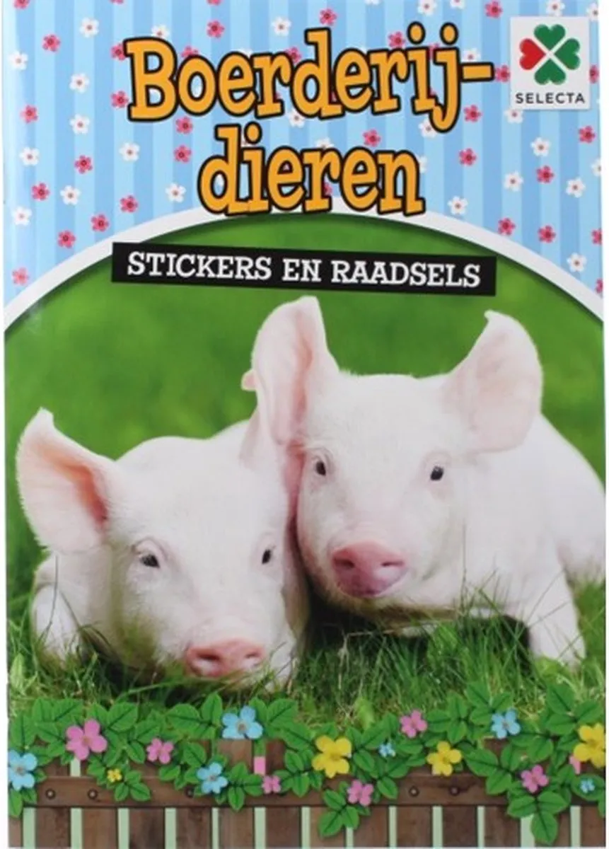 Selecta Boerderijdieren Stickerdoeboek