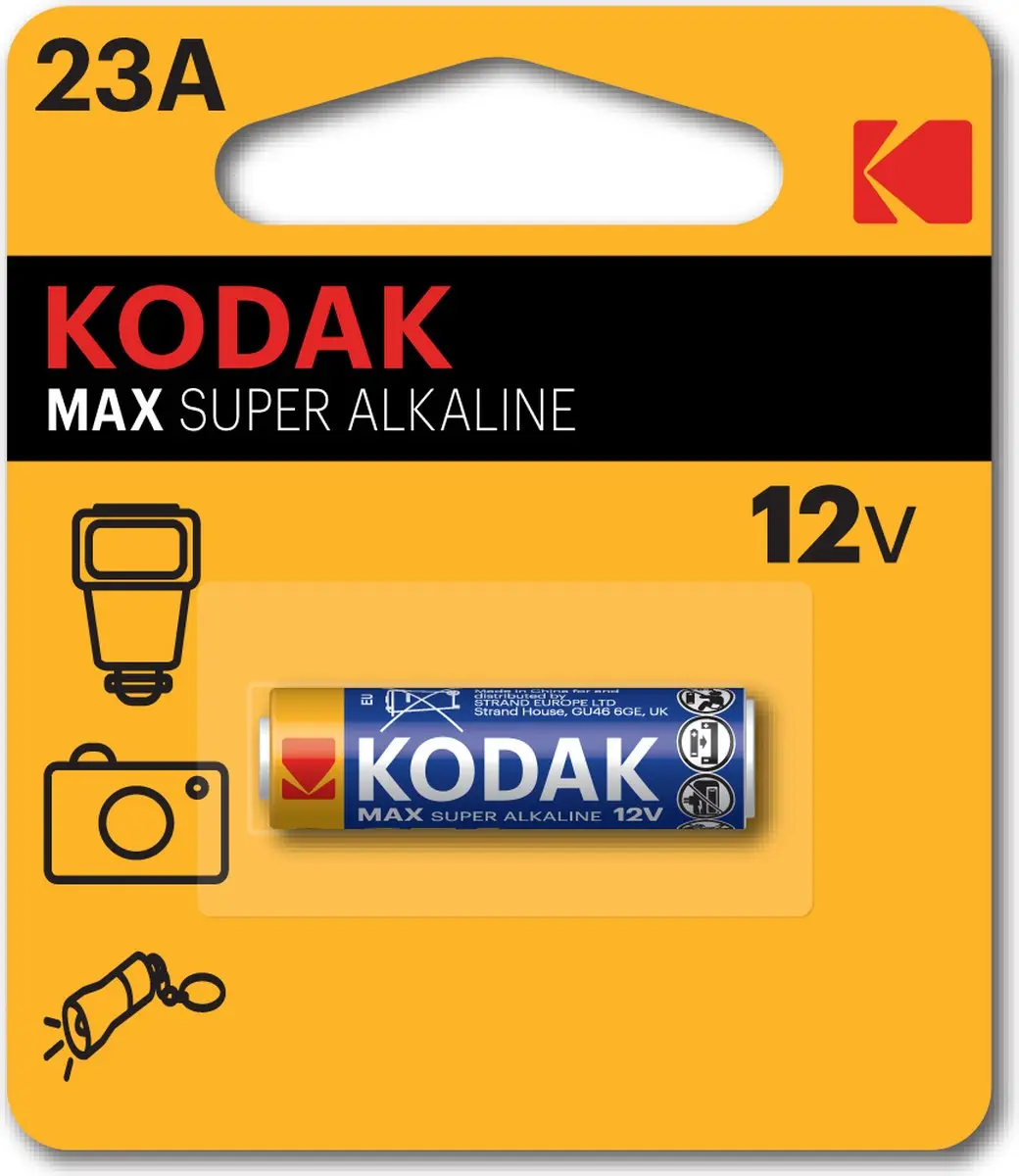 Kodak LR23A 12V Alkalinebatterij