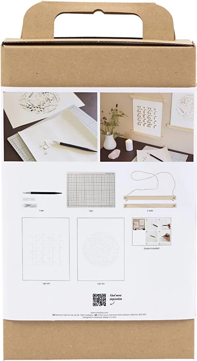 Creativ Company Hobbyset Papierkunst Papiersnijden - Multikleurig