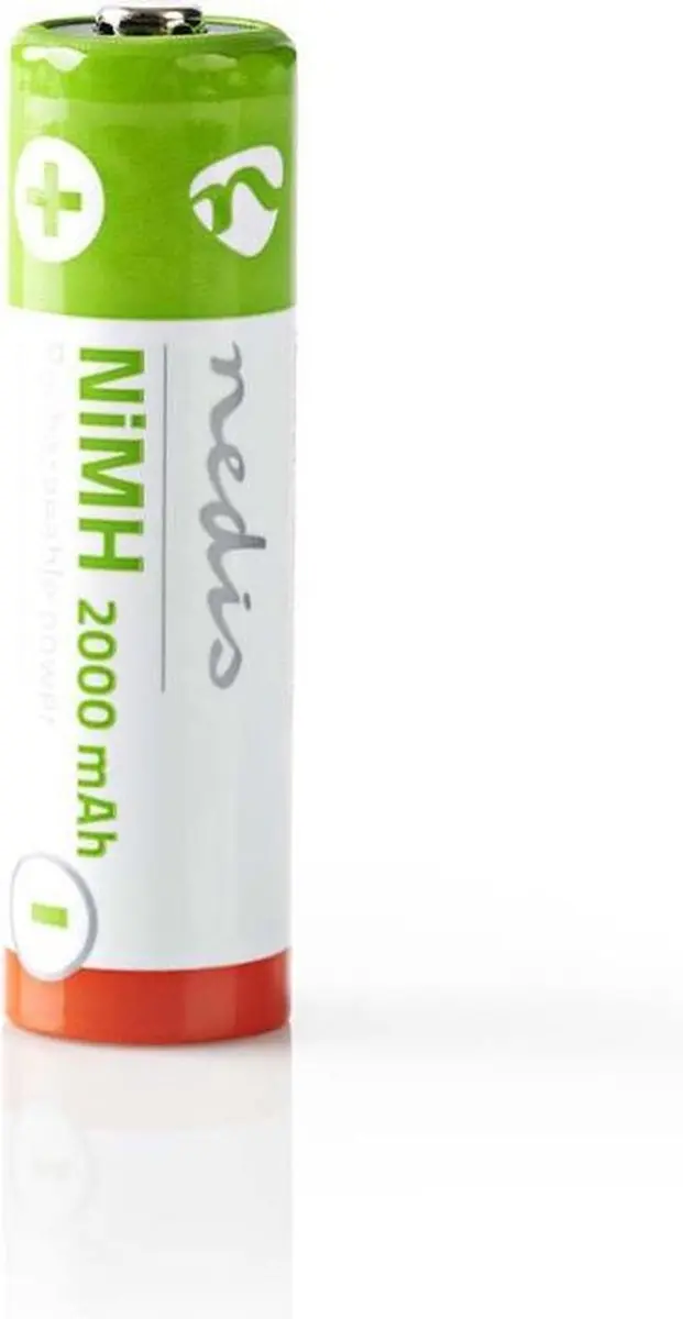 Nedis Oplaadbare NiMH-Batterij AA 2000 mAh - 4-Pak - afbeelding 6 van 6