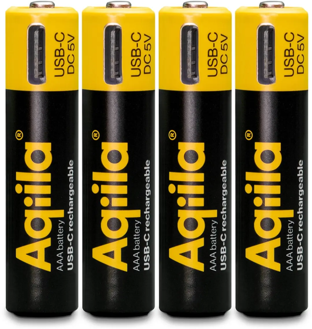 Aqiila AQ60AAA374C4 Oplaadbare AAA Batterijen