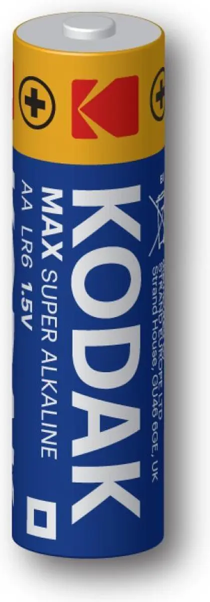 Kodak AA Alkaline Batterijen - 1,5V - 20 Stuks - afbeelding 2 van 3