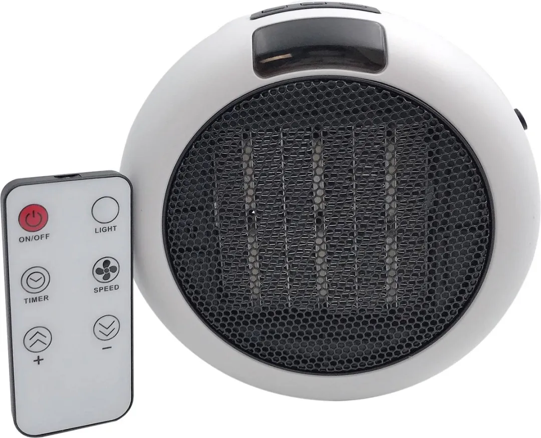 Westfalia Stopcontactverwarming 600W - met afstandsbediening