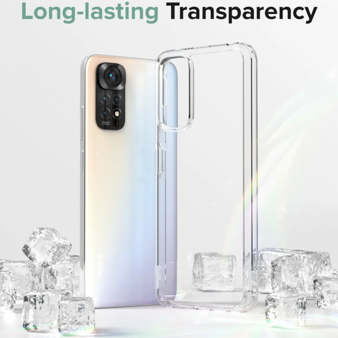 Ringke Fusion Xiaomi Redmi Note 11 Hoesje - Transparant
