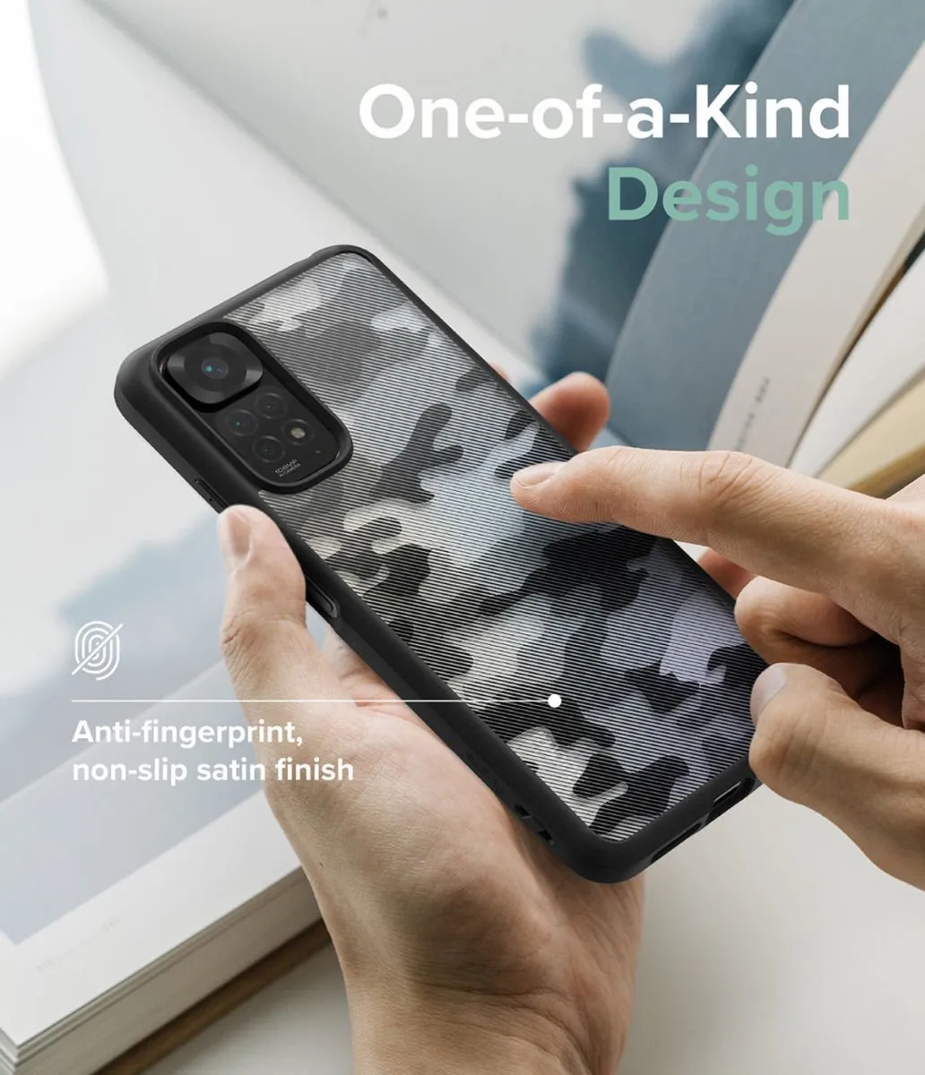 Ringke Fusion Xiaomi Redmi Note 11 Hoesje - Transparant