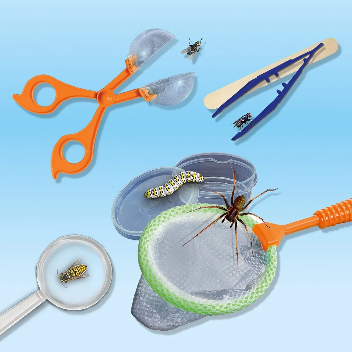 SES Creative Explore Insecten Explorer 25116 - Speelgoedset