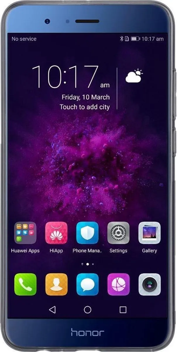Nillkin Honor 8 Pro Hoesje - Zachte TPU Case Grijs - afbeelding 2 van 3