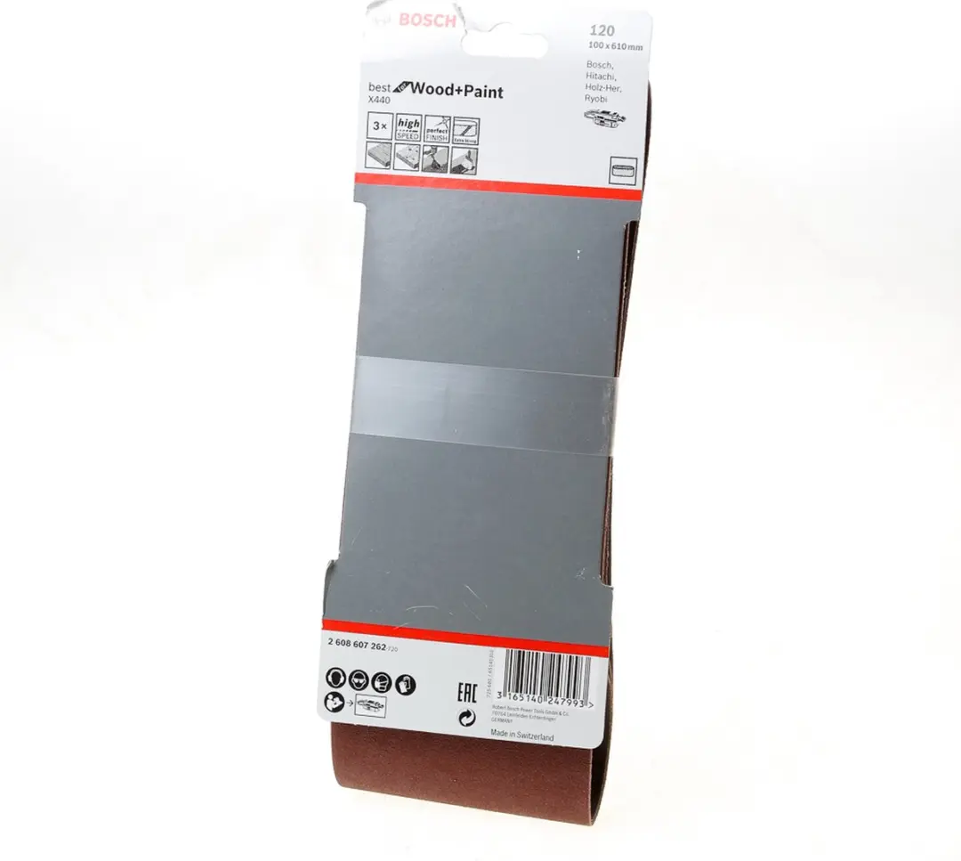 Bosch Schuurbandset 100x610mm P120