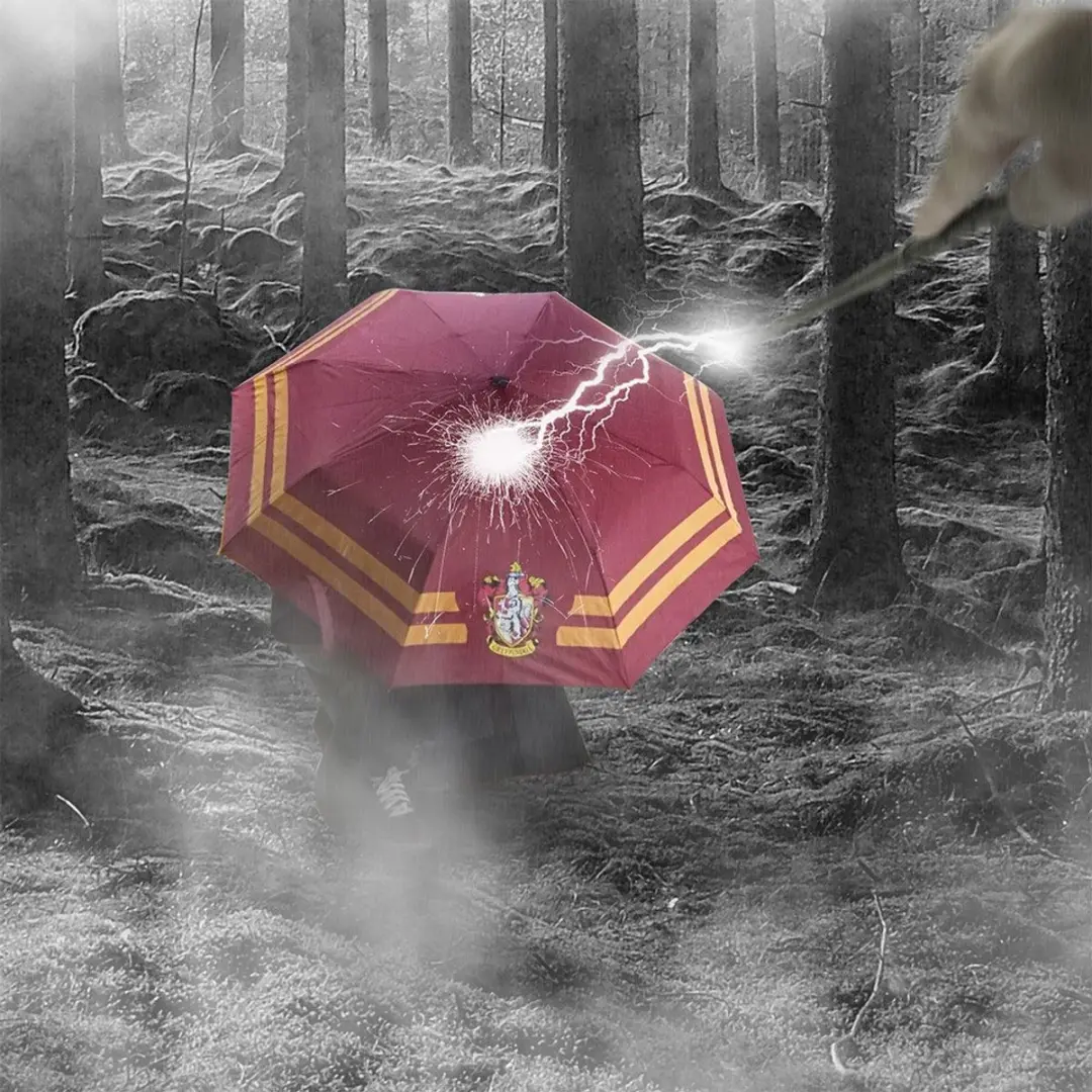 Harry Potter Gryffindor Paraplu - Ø112cm - afbeelding 5 van 6