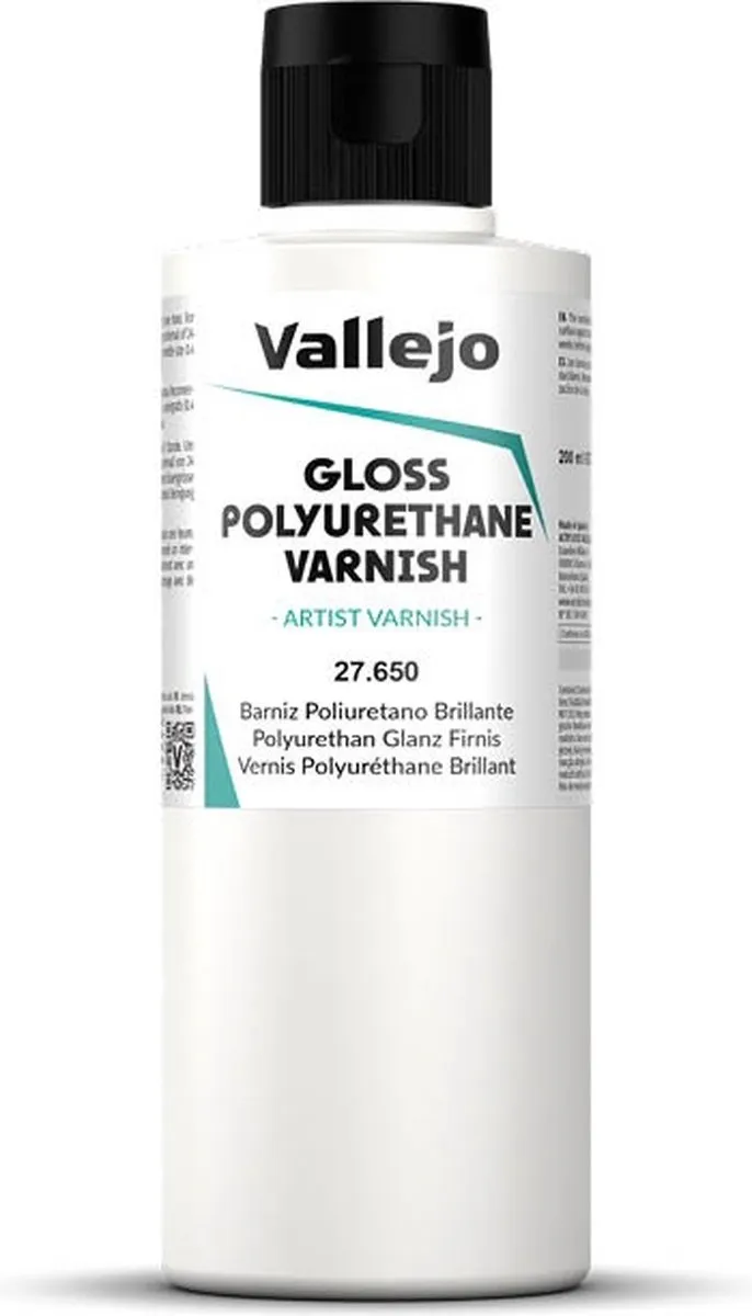 Vallejo Polyurethane Gloss Varnish 200ml