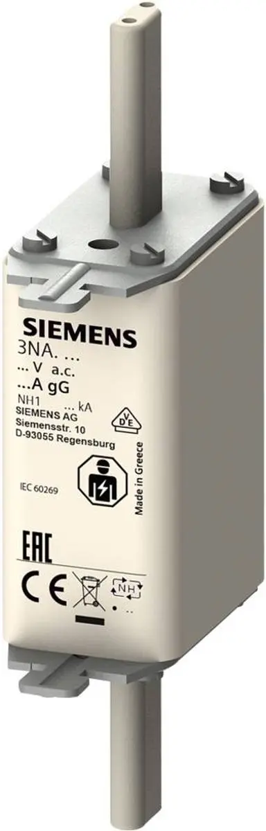 Siemens 3NA3132 Zekeringsinzetstuk 125A 500V