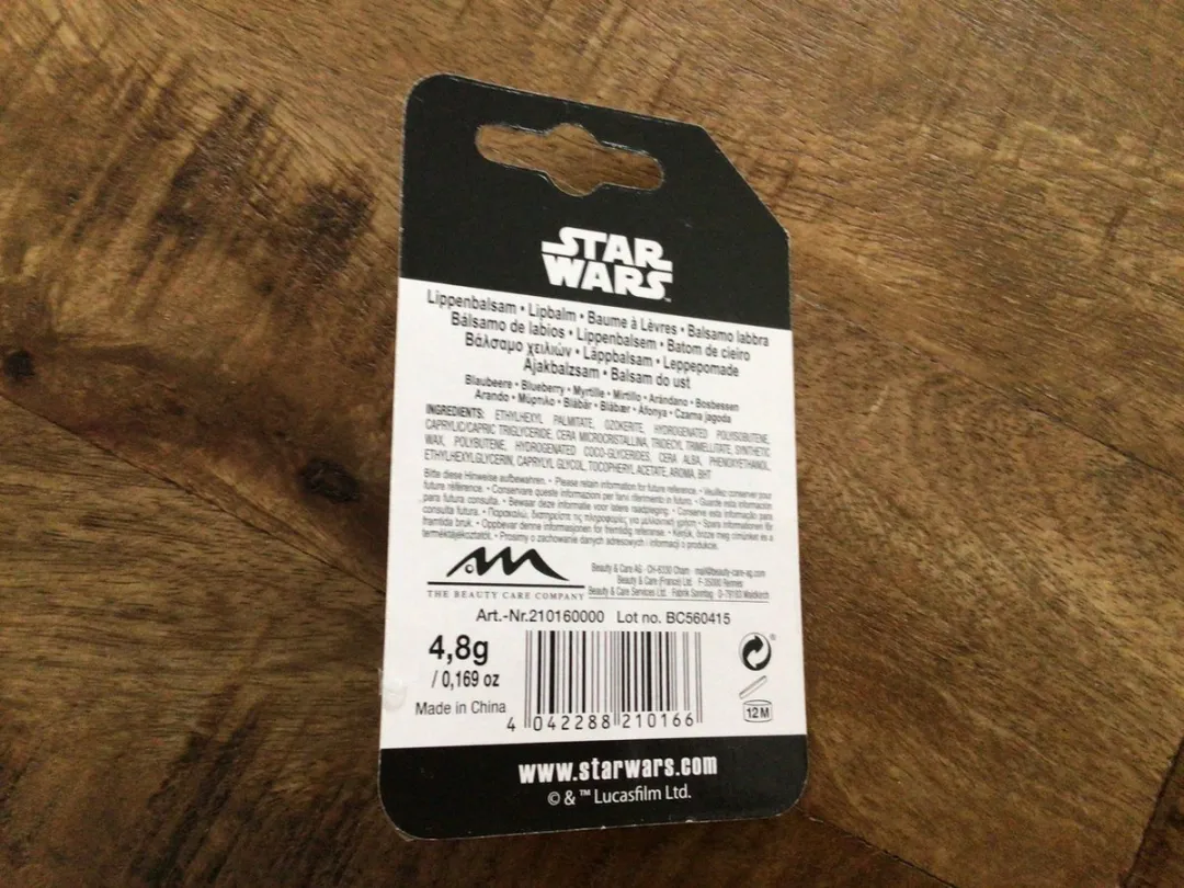 Disney Star Wars Ezra Lip Smacker - 4.8g - Blauw