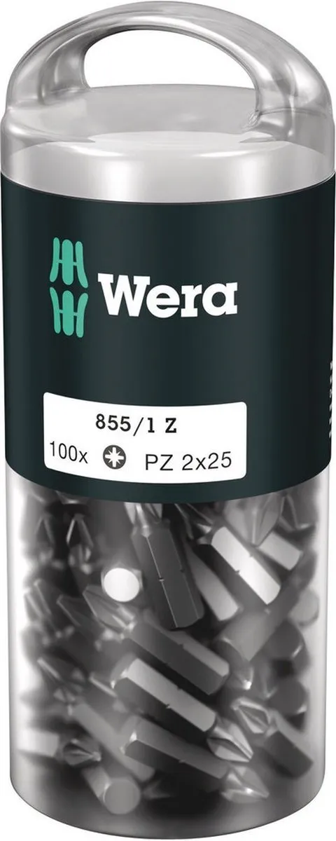 Wera 05072444001 Pozidriv PZ2 Bits