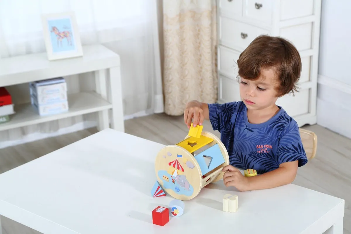 Disney Dombo Junior Vormsorteerder Hout 7-delig - Multicolor