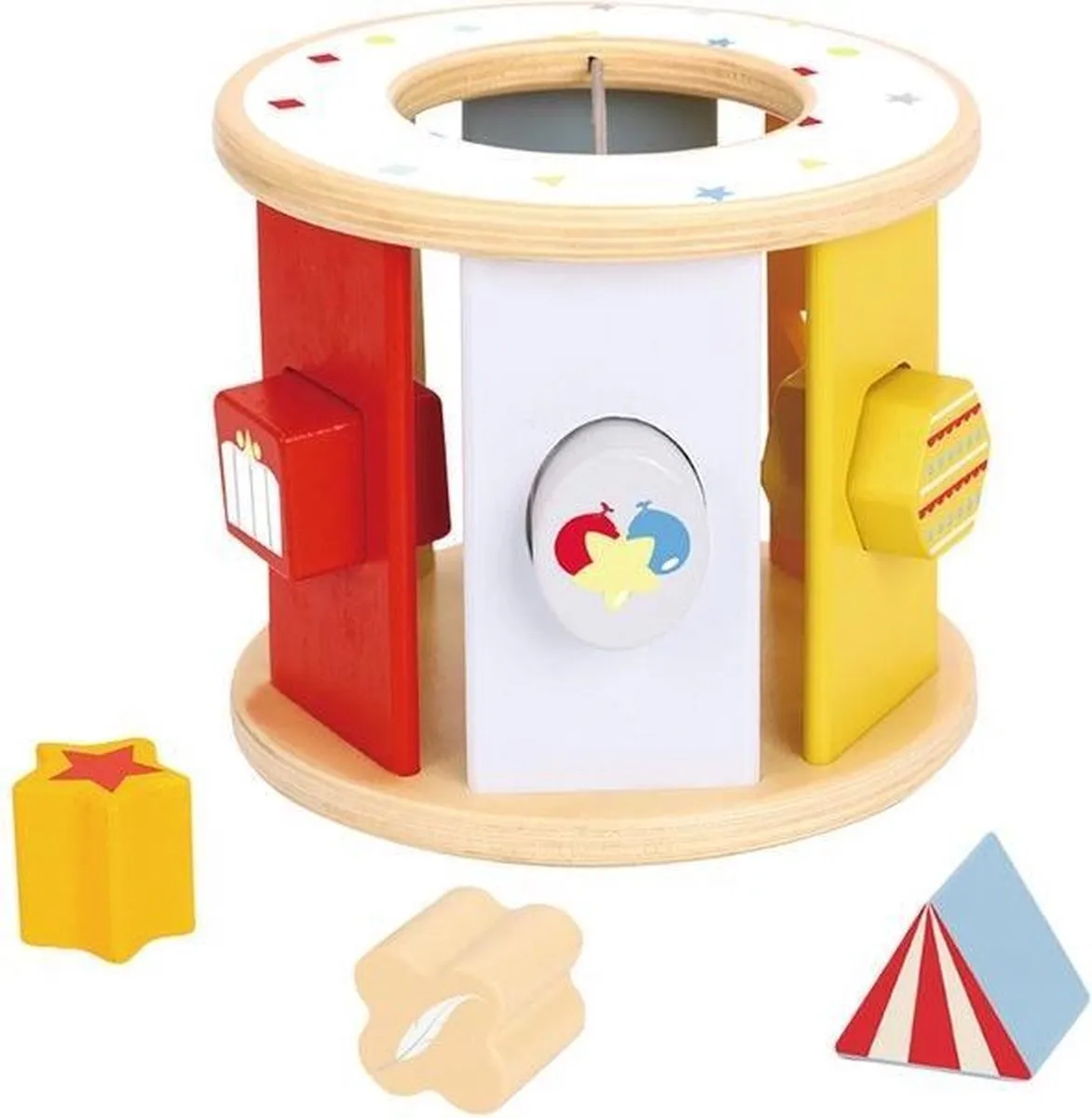 Disney Dombo Junior Vormsorteerder Hout 7-delig