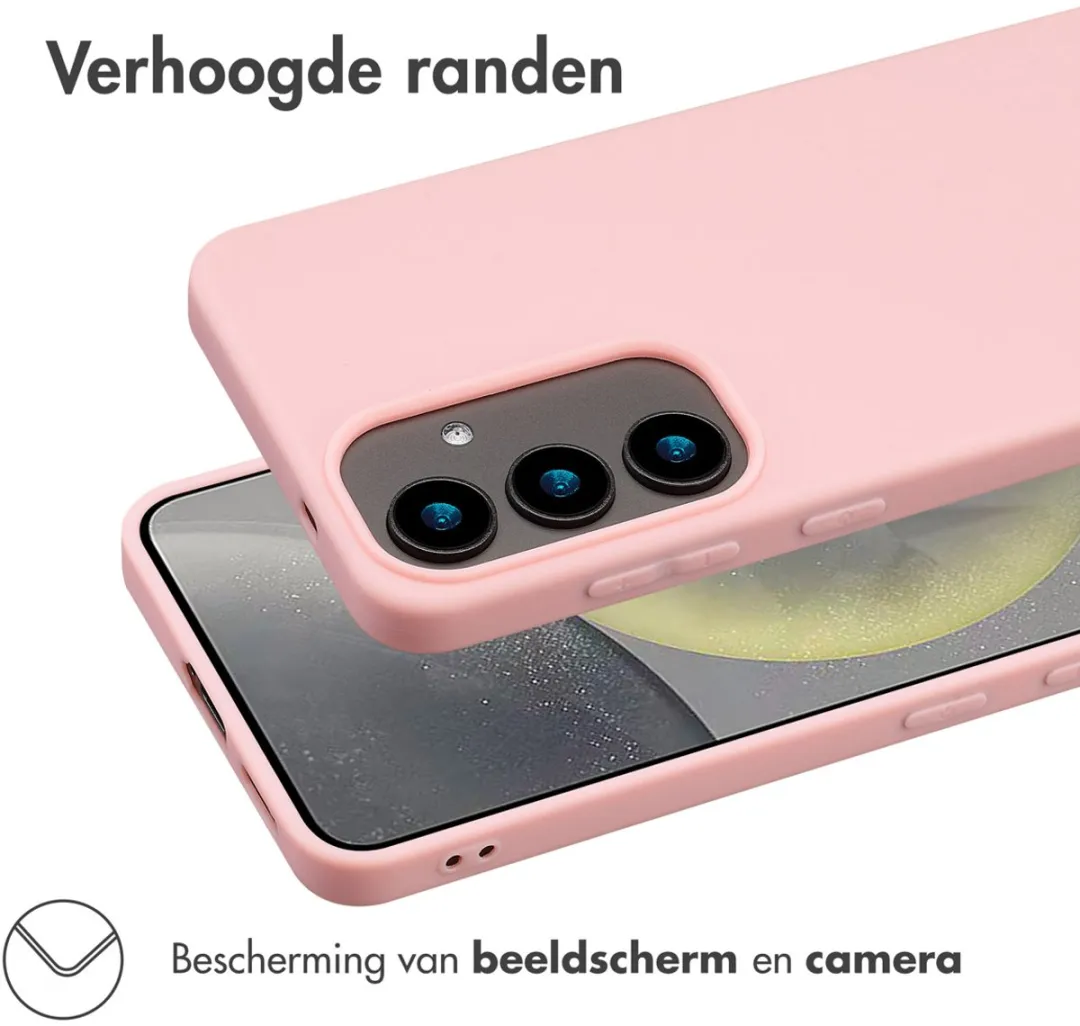 Imoshion Hoesje Samsung Galaxy S25 - Lichtroze