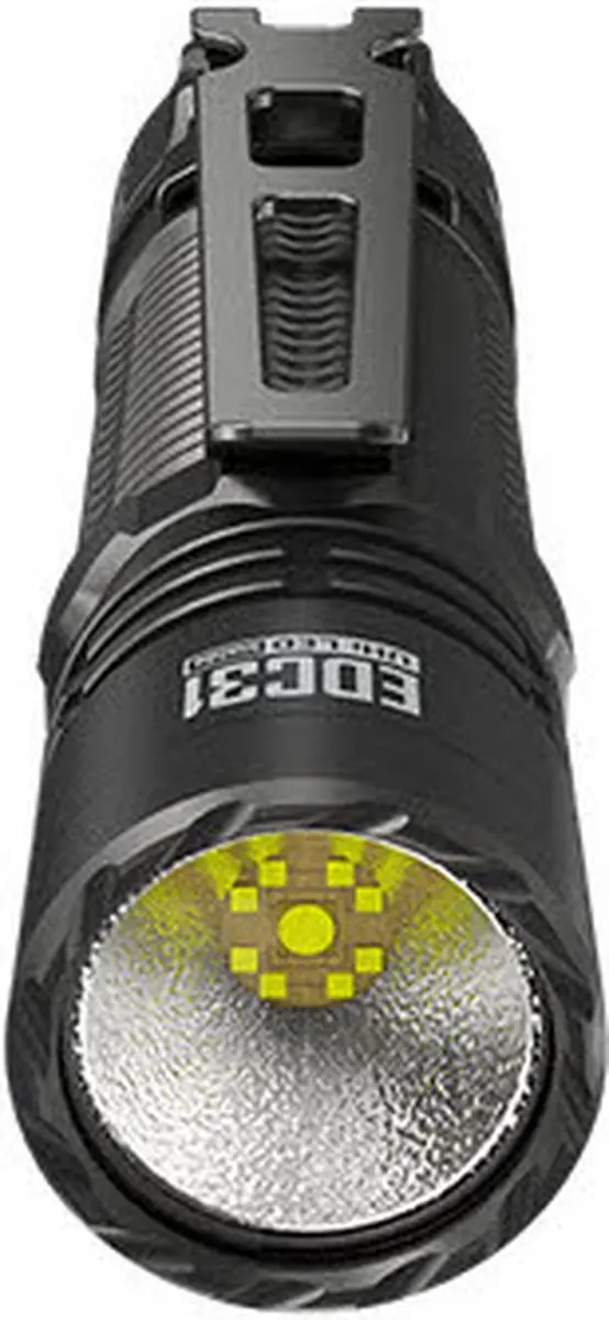 Nitecore EDC31 Oplaadbare Zaklamp - 3500 lumen - Zwart - afbeelding 2 van 6