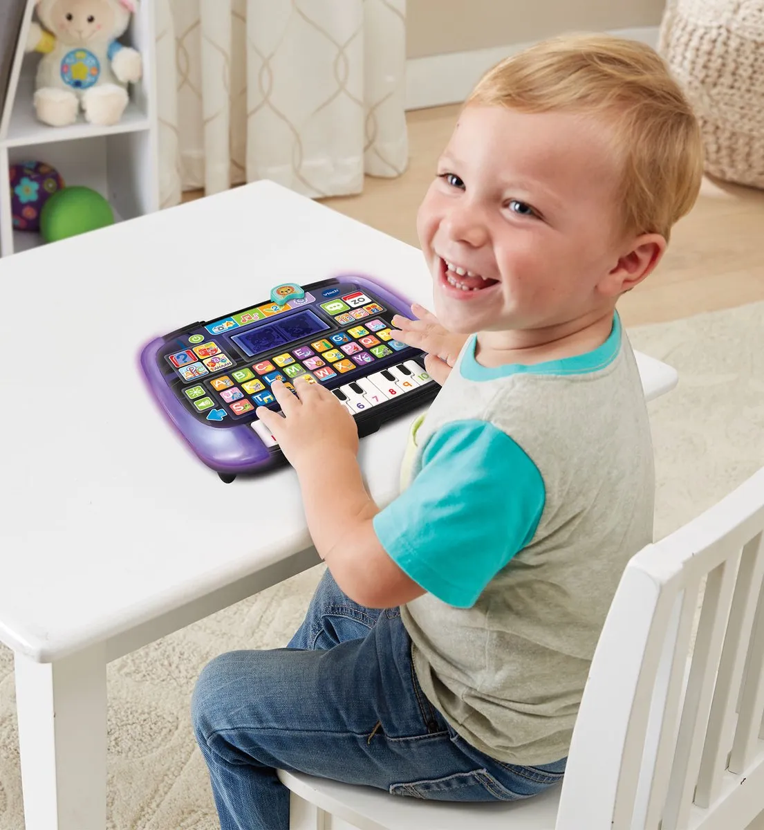 VTech Dierenvriendjes Junior Tablet Activity-Center 80-551723 - Grijs