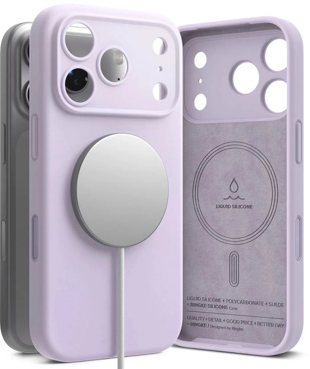 Ringke Silicone Magsave Hoesje iPhone 17 Pro