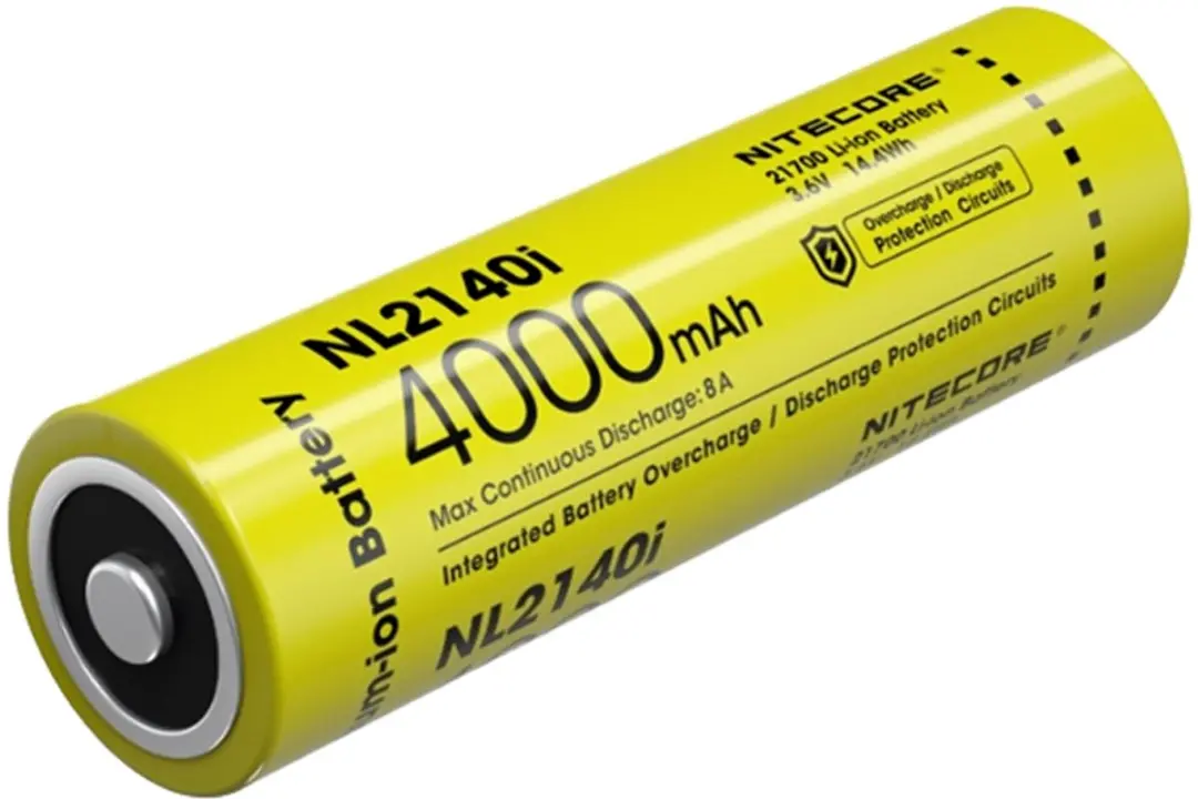 Nitecore NL2140i Oplaadbare 21700 Li-Ion batterij 4000mAh