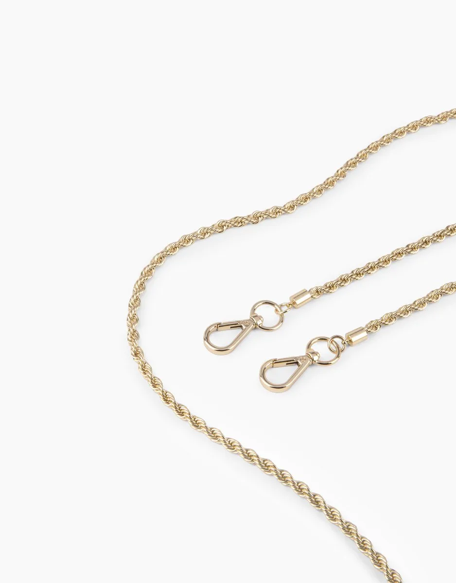 iDeal of Sweden Atelier Necklace iPhone 12 Pro - Sky Blue Croco