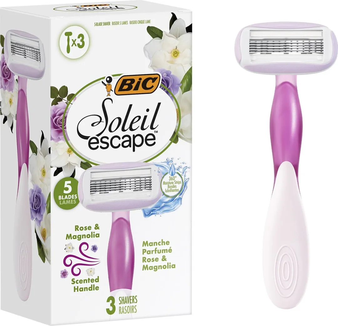 Bic Soleil Escape Wegwerp Scheermesjes 3 Stuks