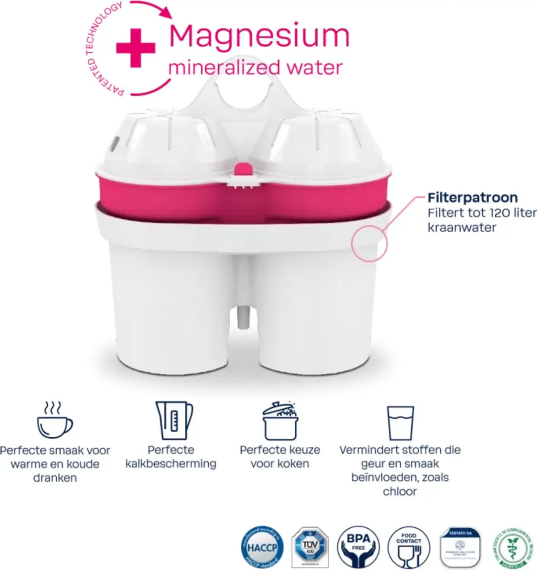 BWT Magnesium Waterfilter WF8360 - 3x - afbeelding 2 van 6