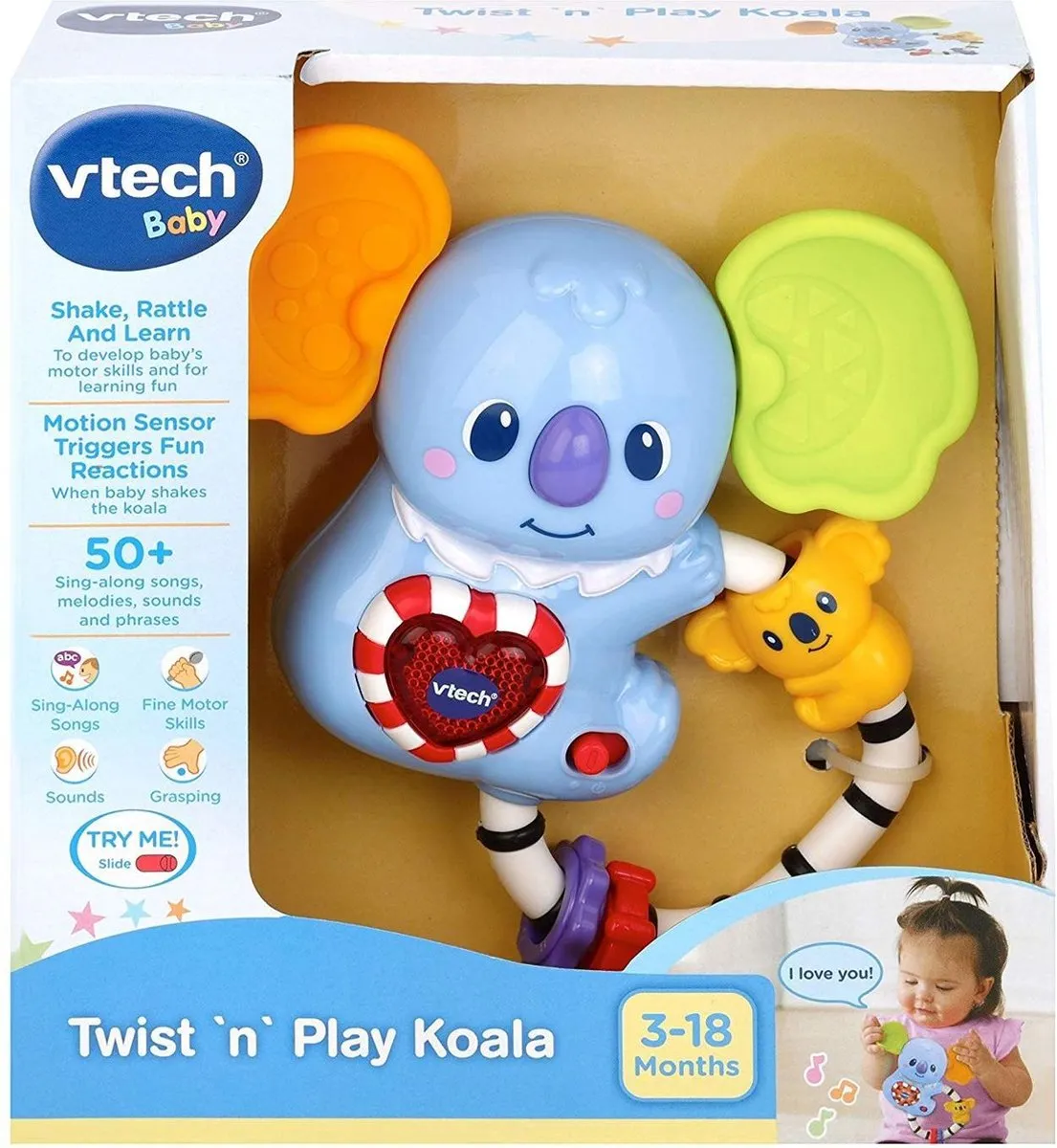 VTech Baby Mijn Koala Rammelaar 80-513223 - Multikleuren