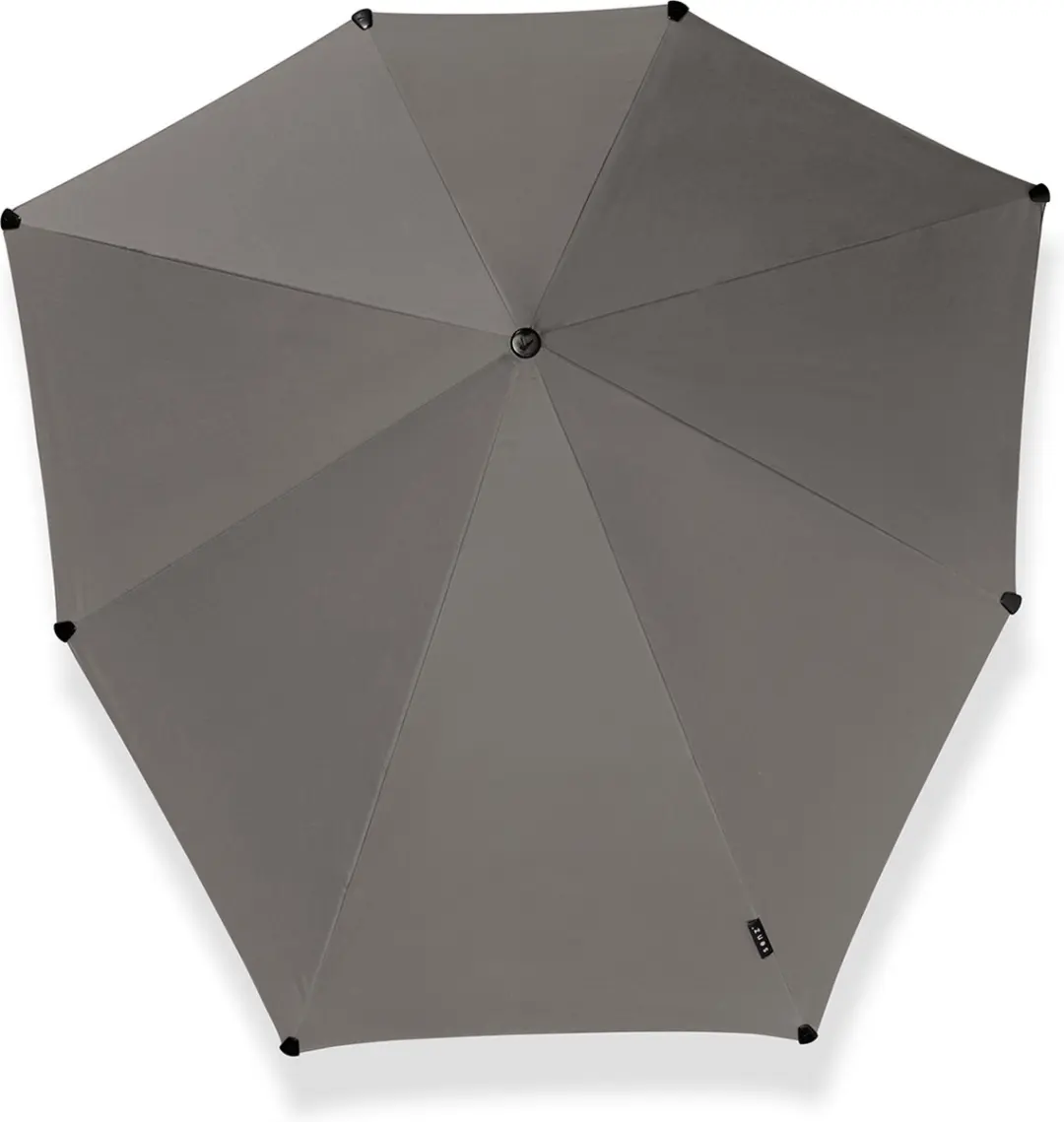 Senz Original Large Stick Paraplu - 89cm - Silk Grey - afbeelding 3 van 5