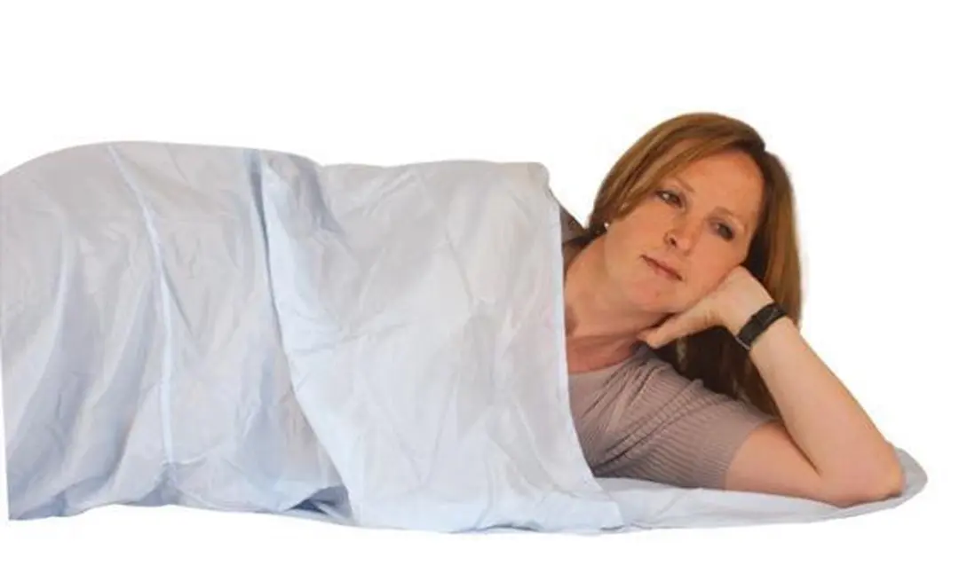 Travelsafe Katoen Mummy Slaapzak Inleg - Wit - afbeelding 5 van 5