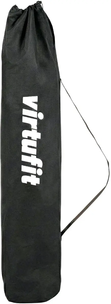 VirtuFit Campingstoel met Voetsteun - Set van 2 - Zwart - afbeelding 2 van 6