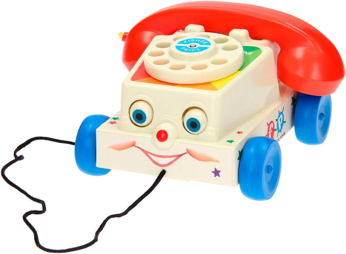 Fisher Price Classics Kwebbeltelefoon 33632 - Wit