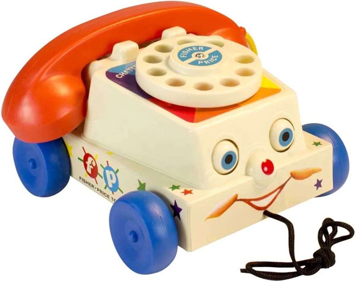 Fisher Price Classics Kwebbeltelefoon 33632 - Wit