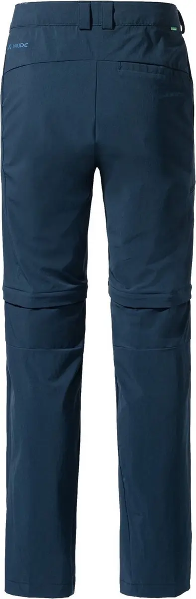 VAUDE Farley Stretch II Zip-off Broek - Blauw - Maat 50 - afbeelding 2 van 6