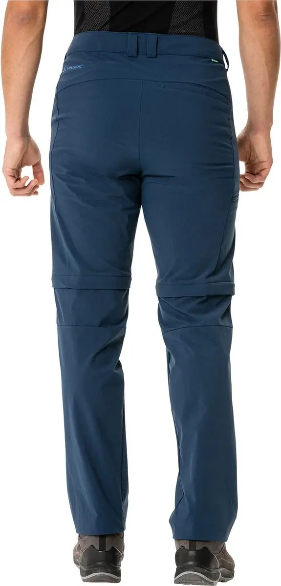 VAUDE Farley Stretch II Zip-off Broek - Blauw - Maat 50 - afbeelding 5 van 6
