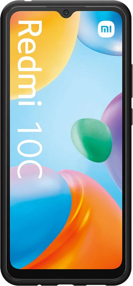 Just in Case Xiaomi Redmi 10C TPU Hoesje - Zwart