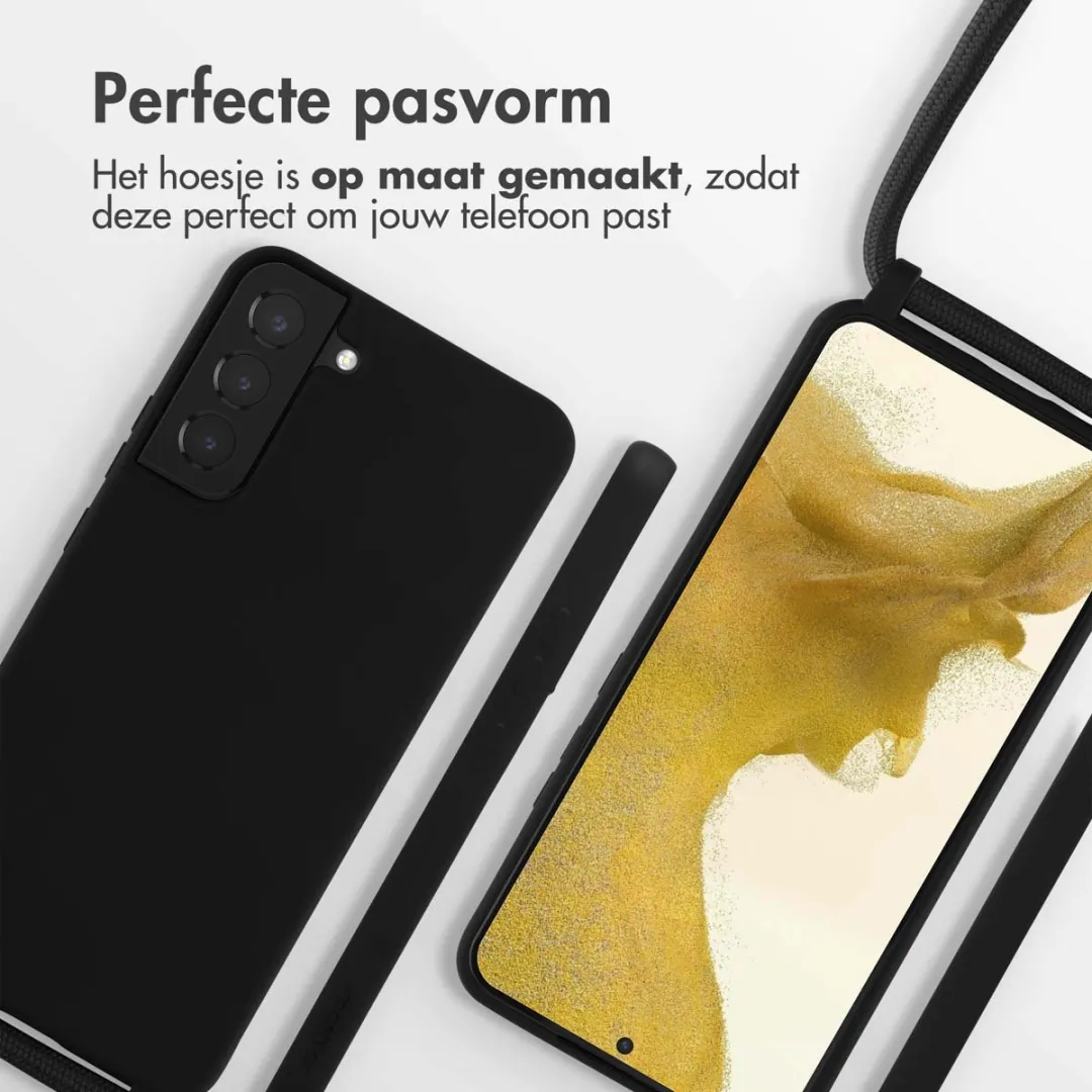 Imoshion Siliconen Hoesje Samsung Galaxy S22 Plus - Zwart - afbeelding 6 van 6