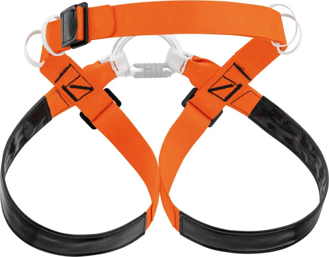 Petzl Superavanti Speleologieharnas - Oranje/Zwart - afbeelding 6 van 6