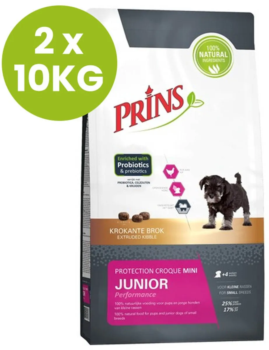 Prins Protection Croque Mini Junior Performance Hondenvoer