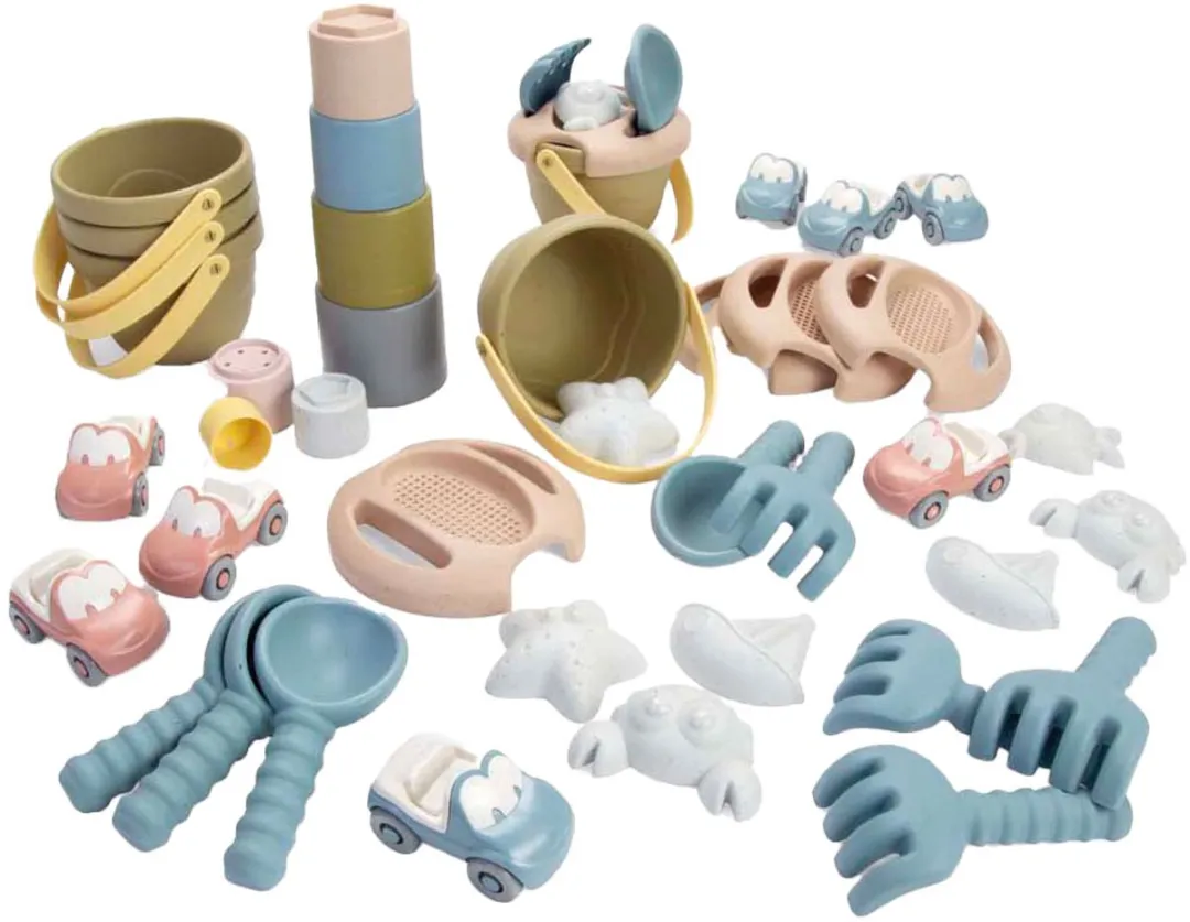 Dantoy Tiny BIOplastic Speelset 43-delig - Multicolor