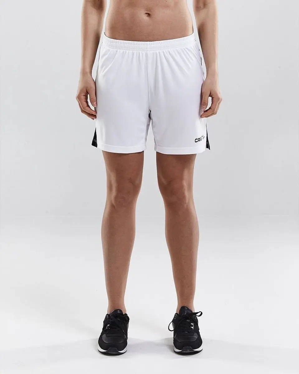 Craft Progress Contrast Dames Short - Wit/Zwart - XL - afbeelding 2 van 4