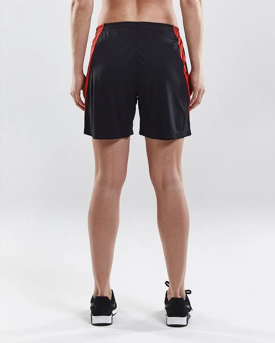 Craft Progress Contrast Dames Short - Zwart/Rood - afbeelding 2 van 4